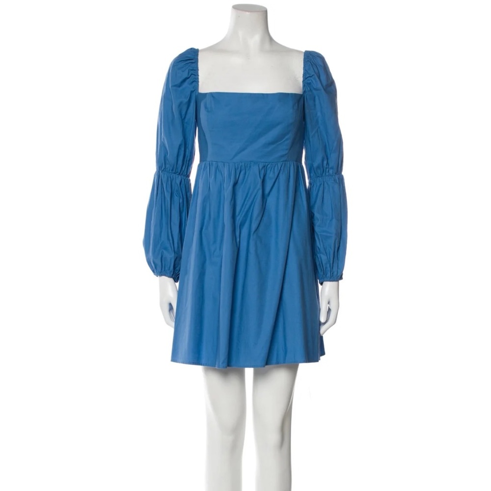 REFORMATION square neckline long sleeve mini dress, Size 4